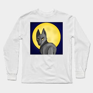 Wolf Moon Long Sleeve T-Shirt